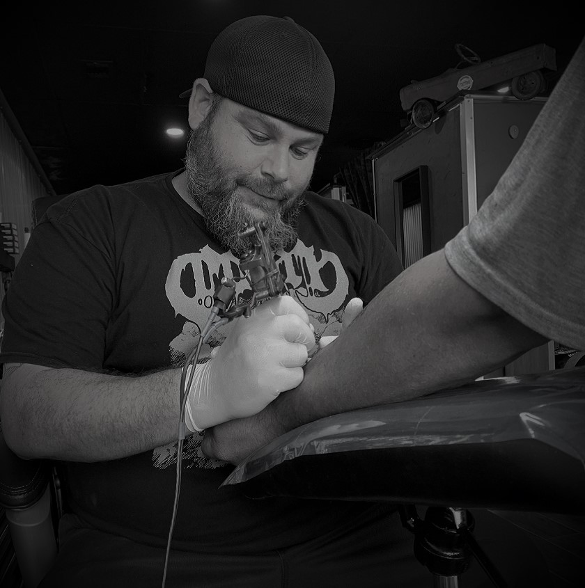 JC is a Tattoo Artist at Crossroads Tattoo Studio in Denison, TX