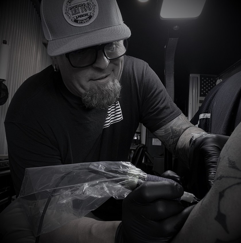 James is a Tattoo Artist at Crossroads Tattoo Studio in Denison, TX