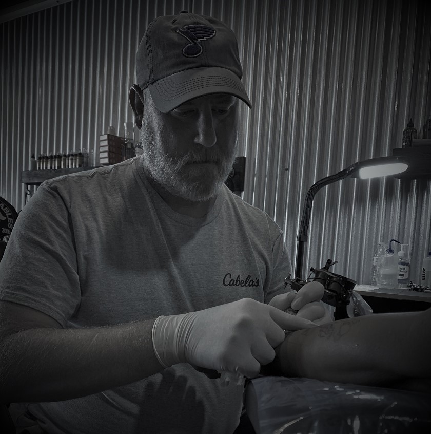 Rob is a Tattoo Artist at Crossroads Tattoo Studio in Denison, TX