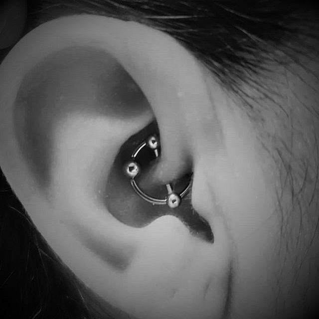 Daith Piercings at Crossroads Tattoo Studio in Denison, TX